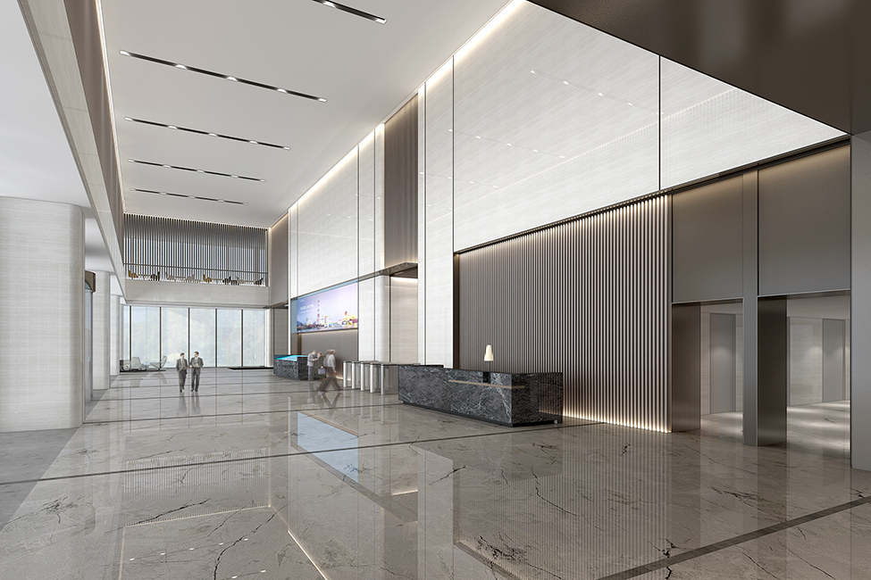 中核科创园——Lobby renderings