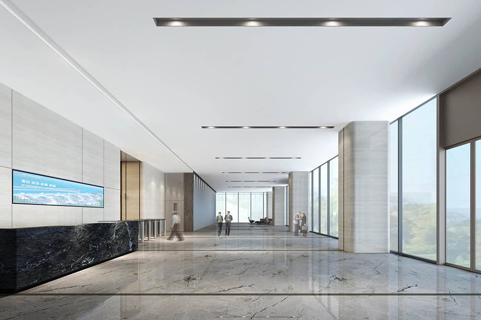 中核科创园——Secondary lobby renderings