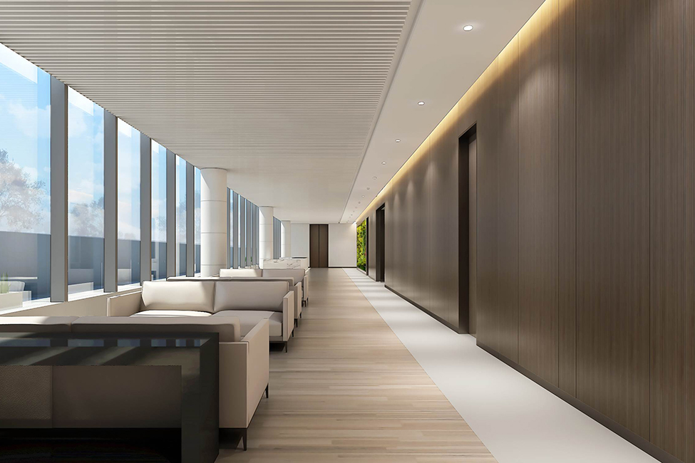 中核科创园——Reception area renderings